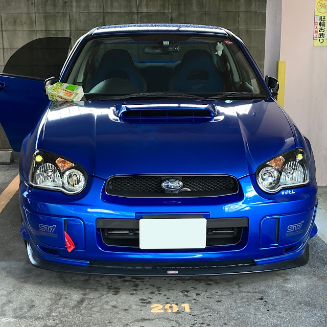 インプレッサ GDB フォグカバー フォグ sti