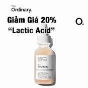 The Ordinary Tẩy Da Chết Mụn Đầu Đen Tinh Chất Lactic Acid 5%+ Ha Mực Toner 30Ml