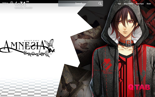 Amnesia Wallpapers Theme Amnesia New Tab