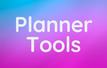 Planner Tools Preview image 0