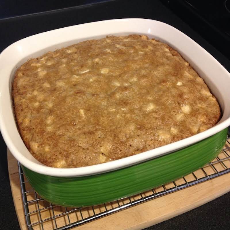 From Instagram: Apple Brownies, Though They Taste More Like #apple #cake. 