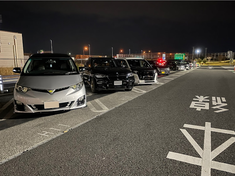 エスティマのお疲れ様でした！😊・久しぶりのオフ会⤴️🙂に関するカスタム事例の投稿画像2枚目