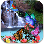 Cover Image of Download 3D Butterfly Live Wallpaper 1.3 APK
