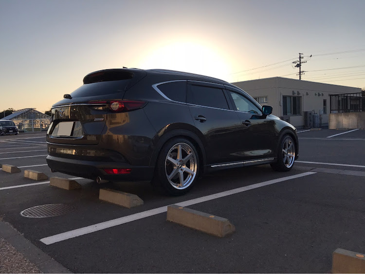 CX-8のホイール交換・ワークジーストst1・エムズガレージ・CX-8に関するカスタム事例の投稿画像2枚目