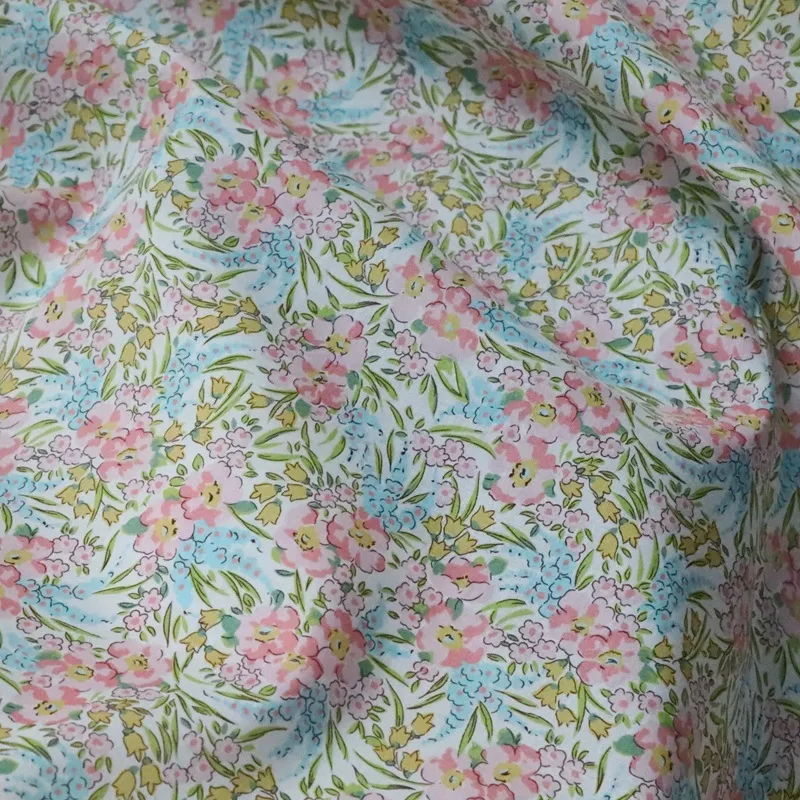 Tela Larga de Cashmere Algodón Estampada Digital Ropa de Mujer Tong Xia Suave y Elegante, Ideal para Creaciones Textiles Premium