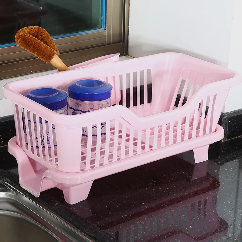 Thickened multifunctional plastic drainboard for kitchen, bowl dripper rack, wholesale kitchen supplies, keep your kitch