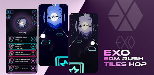 EXO Tiles Hop: KPOP EDM Rush