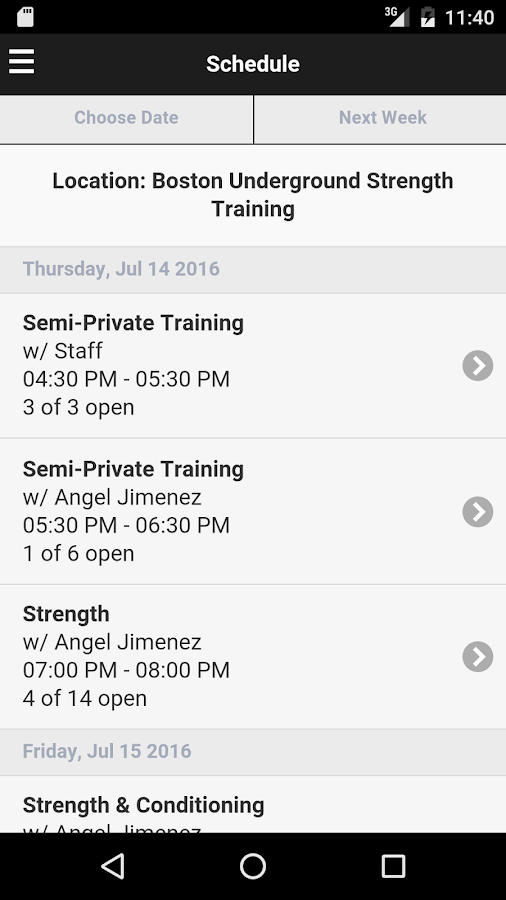 Boston Strength Training Screen 3