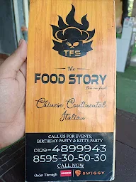 The Food Story menu 1