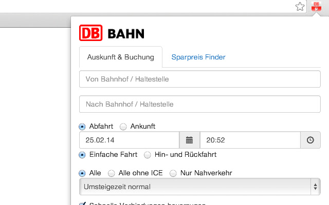 Bahn Auskunft