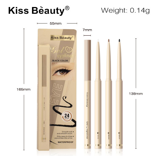 Title 6, Extremely Thin Womens Eyeliner, Smudge-Proof, ...