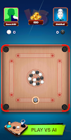 Carrom Offline : vs AI game Screenshot