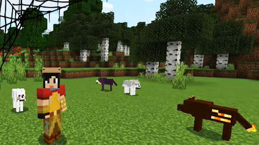 Screenshot Wolf wildcraft mods mcpe