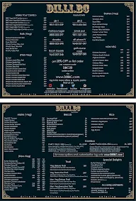 Dilli BC menu 1