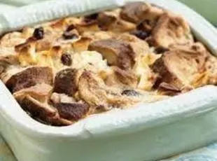 Cherry Apple Bread Pudding