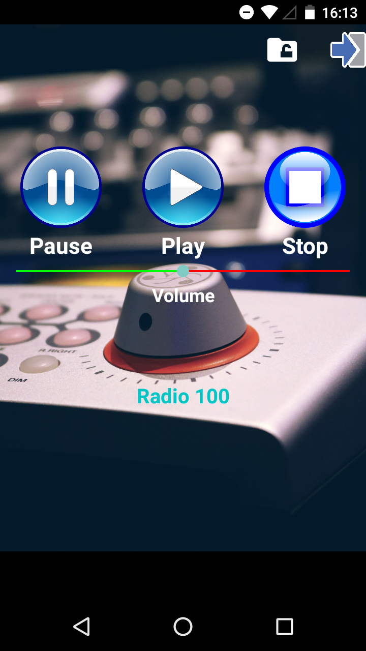 Скриншот Radio 100