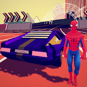 Retro Car Spider Hero Driving Simulator 1.0 Icon