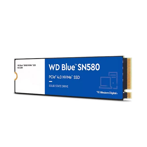 Ổ cứng gắn trong SSD WD Blue SN580 NVMe 250GB PCIe Gen 4.0 (WDS250G3B0E)