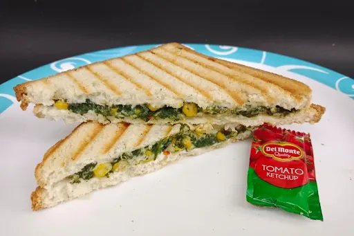 Spinach Corn Sandwich