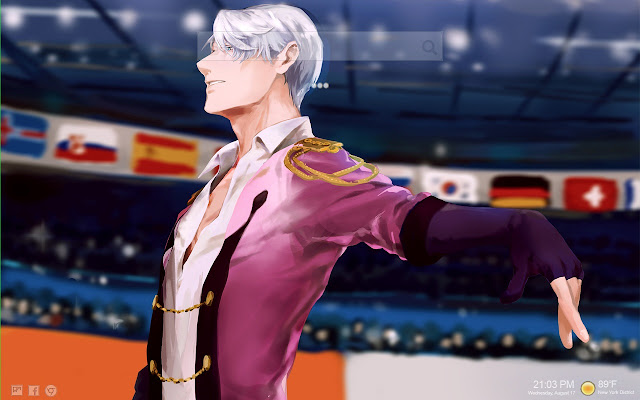 Yuri op Ice Tab HD achtergronden