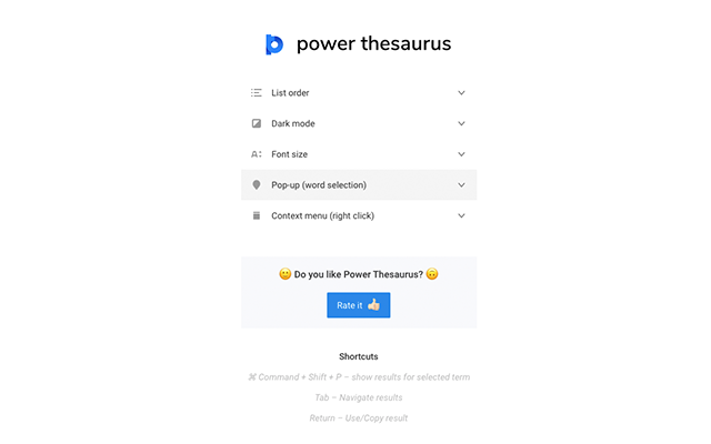 Power Thesaurus Preview image 5