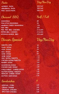 The Kollywood Kitchen menu 1