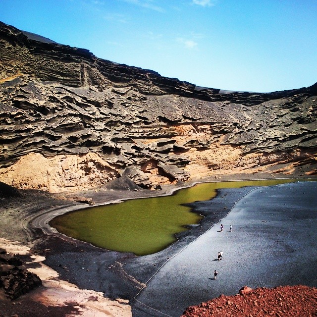 #lanzarote #estate #2014 #lago #verde di cristian_rh