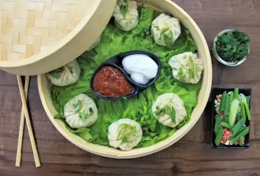 Veg Steam Momos 6 Pieces