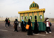 The Ashura process on Umgeni Road in Durban. 