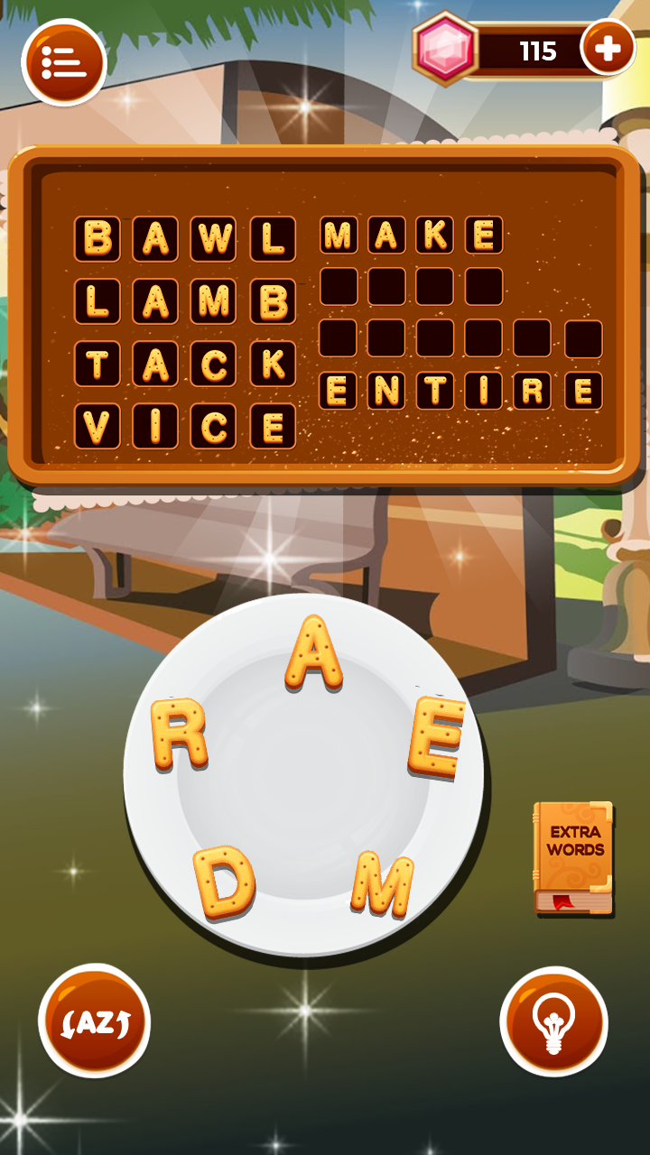 word search scrabble Screen 1