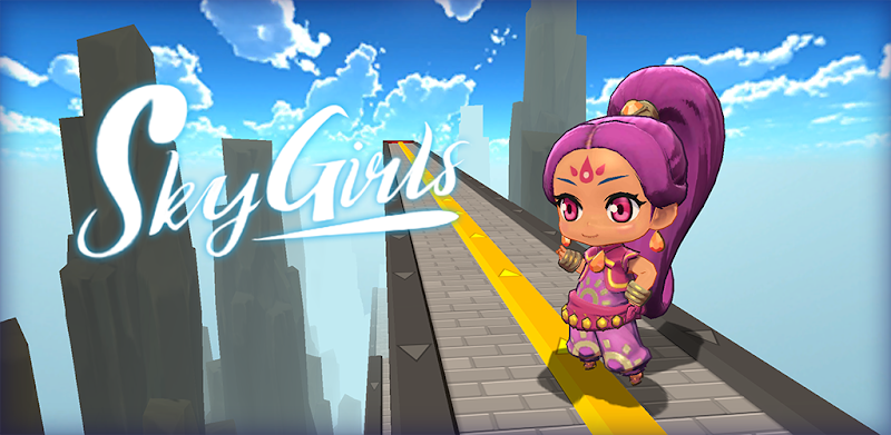 Sky Girls: Flying Runner Game