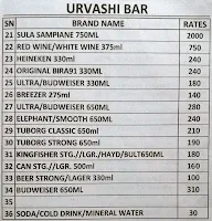 Maikhana Bar menu 1