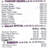 Balaji Restaurant menu 5