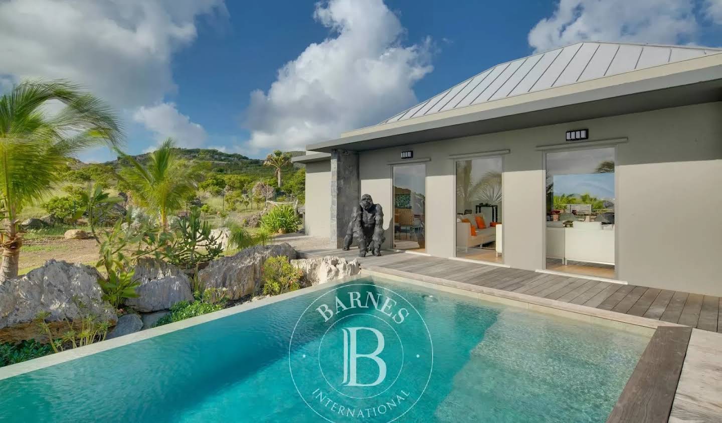 Villa with pool and terrace Saint Barthelemy