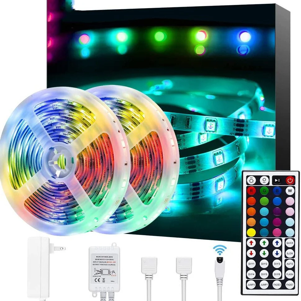 Title 3, Barra de luz LED inteligente 12V com Wi-Fi e co...