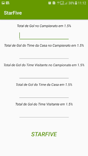 StarFive Over 0.5 , 1.5, 2.5...