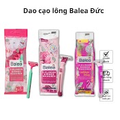 Dao Cạo Lông 3 Lưỡi/ 2 Lưỡi Balea Đức