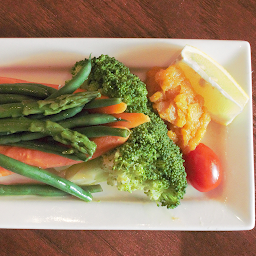 Steamed Fresh Vegetables