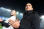 Fadlu Davids during the DStv Premiership match between Mamelodi Sundowns and Maritzburg United at  Loftus Versfeld Stadium on May 16, 2023 in Pretoria, South Africa.