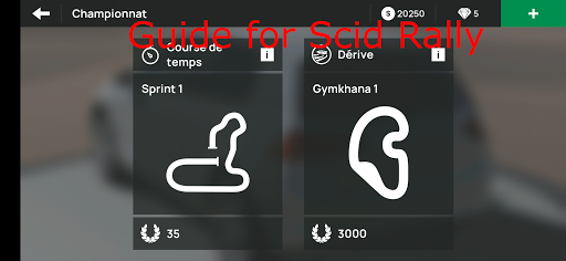 Guide For Skid Rally: Drag & Drift Racing