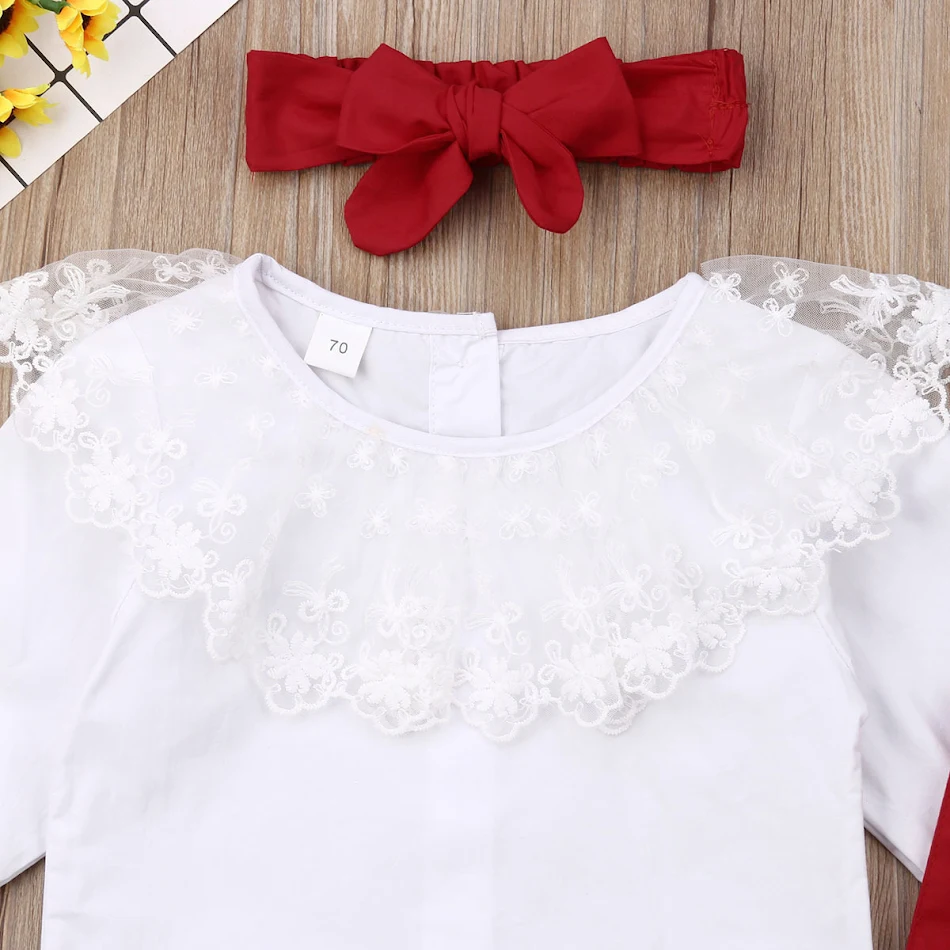 Conjunto de verano de tres piezas para niña