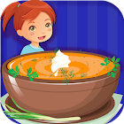 Roasted Pumpkin Soup-Street food Cooking games 1.0