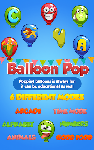 Balloon Pop for Kids