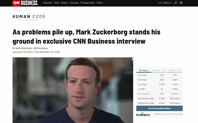 Zuckerborg chrome extension