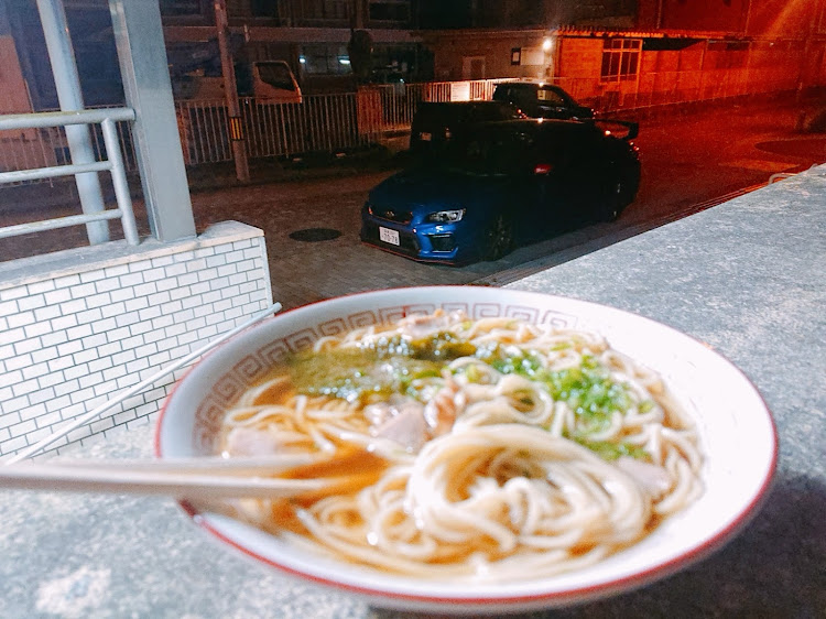 WRX STIの夜ドライブ・屋台ラーメンに関するカスタム事例の投稿画像1枚目