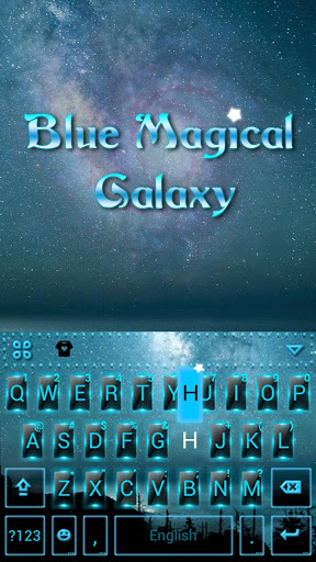 Screenshot BlueMagicalGalaxy Keyboard The