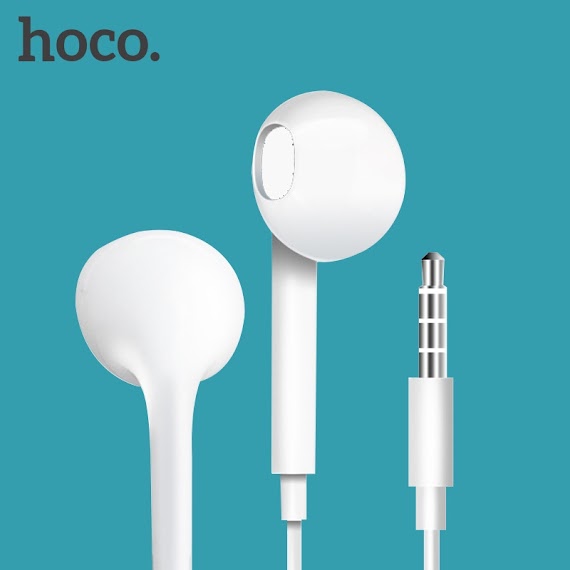 Tai Nghe Nhét Tai Hoco Jack Cắm 3.5Mm Âm Thanh Siêu Trầm 360 Cách Ly Tiếng Ồn