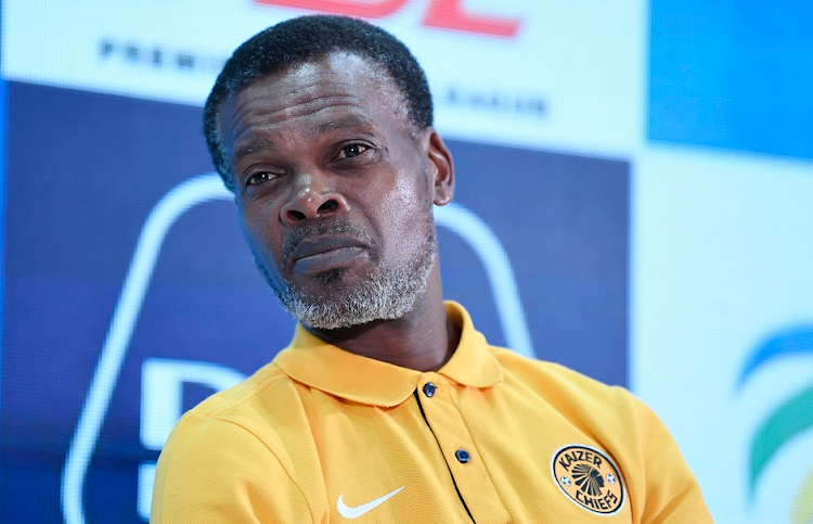 Kaizer Chiefs coach Arthur Zwane during the Soweto derby press conference at the Premier Soccer League offices in Parktown, Johannesburg on October 27 2022. Picture: Lefty Shivambu/Gallo Images