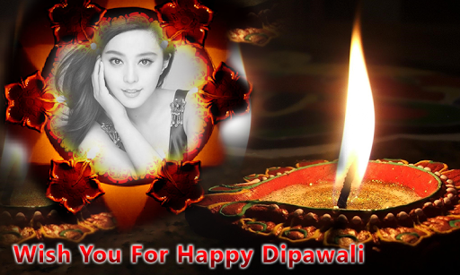 Diwali Photo Frame  Greeting Card