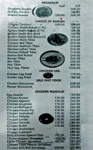 Haji Darbar Restaurant menu 7